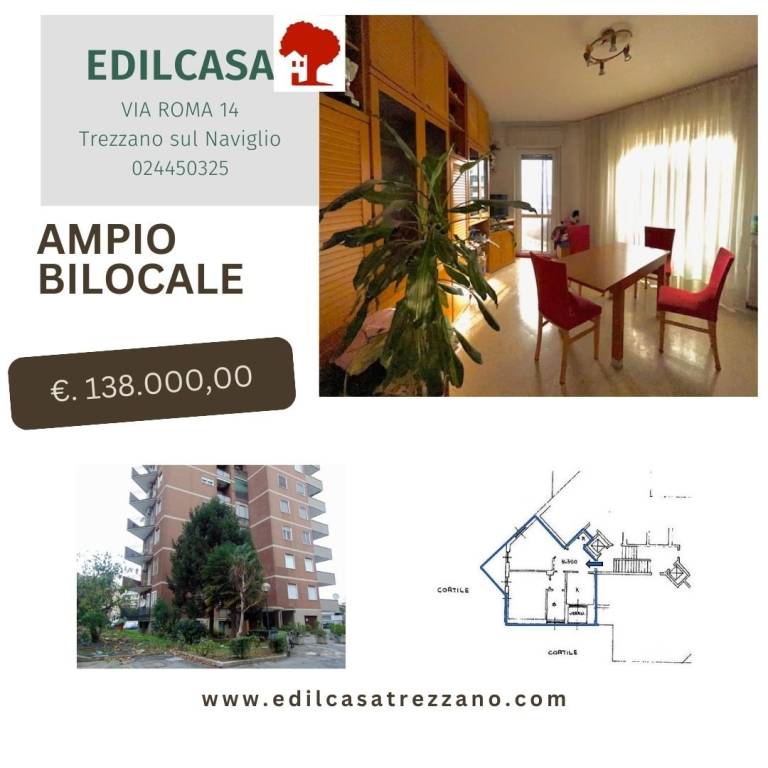 Appartamento in vendita a Trezzano sul Naviglio via Giosuè Carducci, 21