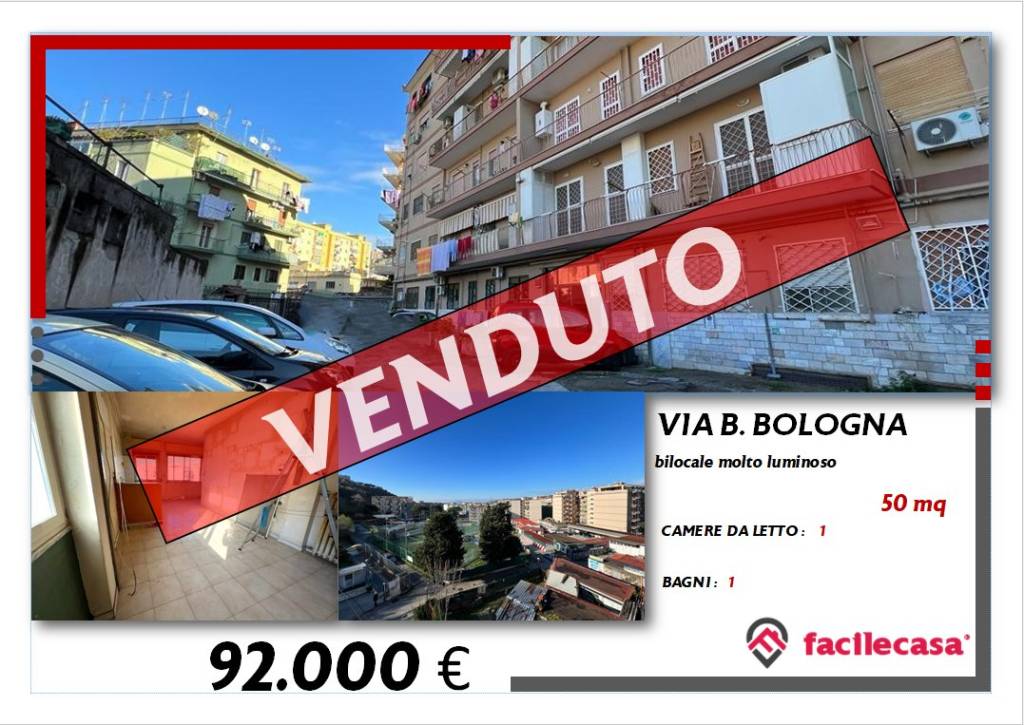 Appartamento in vendita a Napoli via Brigata Bologna, 73