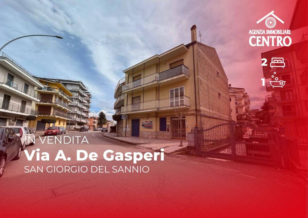 Appartamento in vendita a San Giorgio del Sannio via Alcide De Gasperi