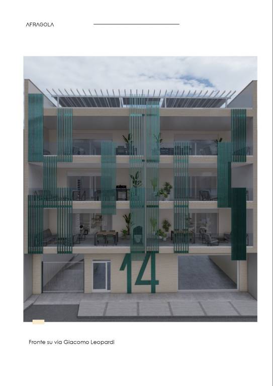 Appartamento in in affitto da privato ad Afragola via Giacomo Leopardi, 14