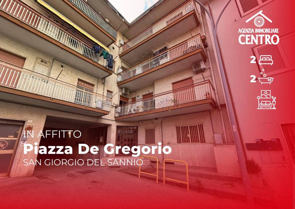 Appartamento in affitto a San Giorgio del Sannio piazza De Gregorio
