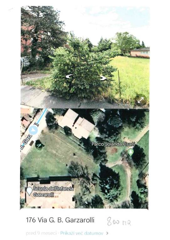 Terreno Residenziale in vendita a Gorizia via garzarolli 176