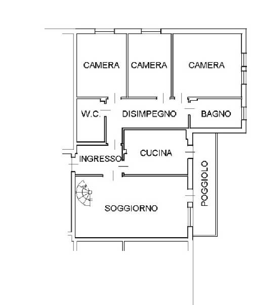 Appartamento in vendita a Saonara via Francesco Petrarca