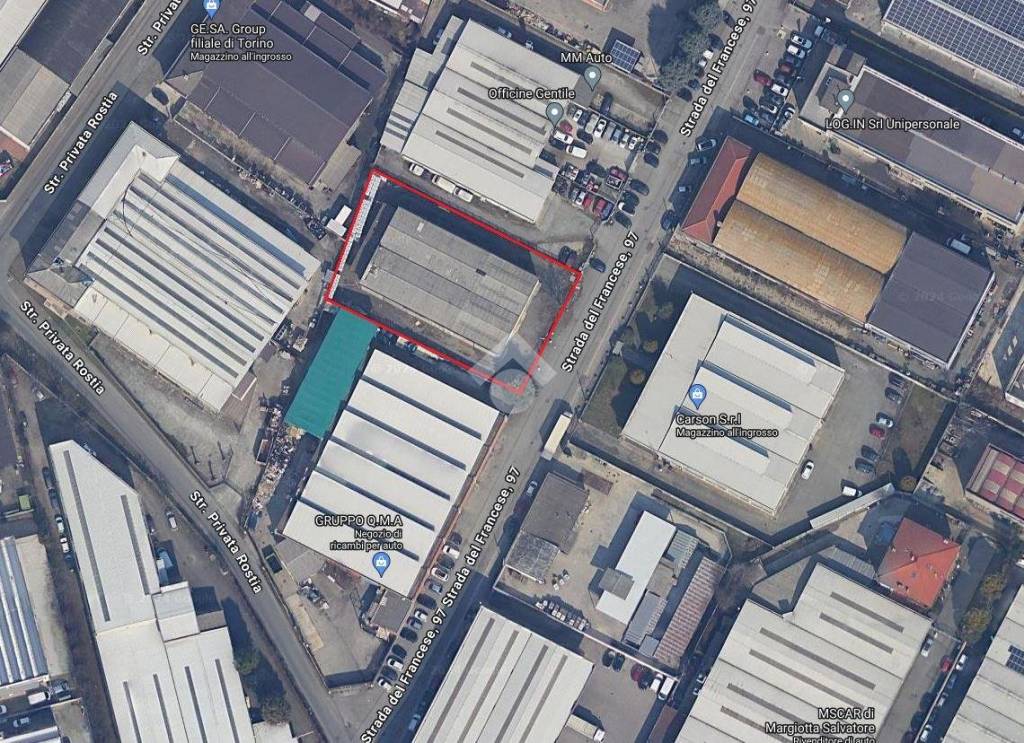 Capannone Industriale in vendita a Torino strada del francese, 97