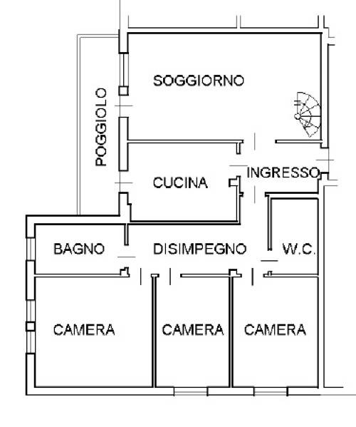 Appartamento in vendita a Saonara via Francesco Petrarca