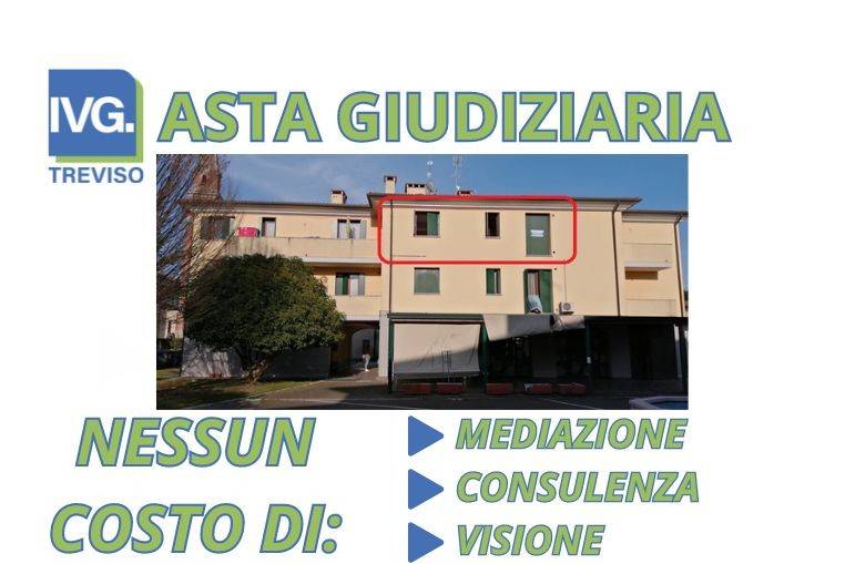 Appartamento all'asta a Vazzola via Damiano Chiesa - Località Visnà