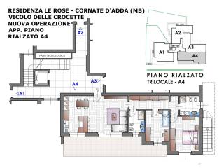 Appartamento in in vendita da privato a cornate d'adda vicolo delle crocette