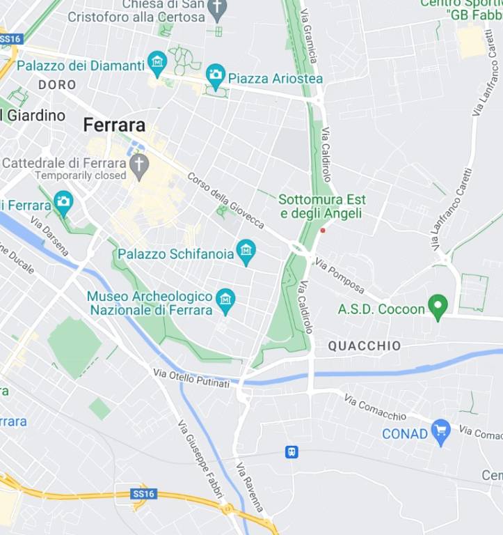 Appartamento in affitto a Ferrara via Caldirolo