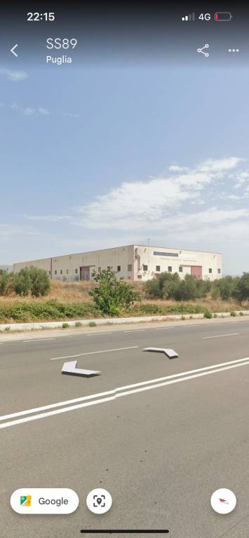 Capannone Industriale in in vendita da privato a Manfredonia ss89