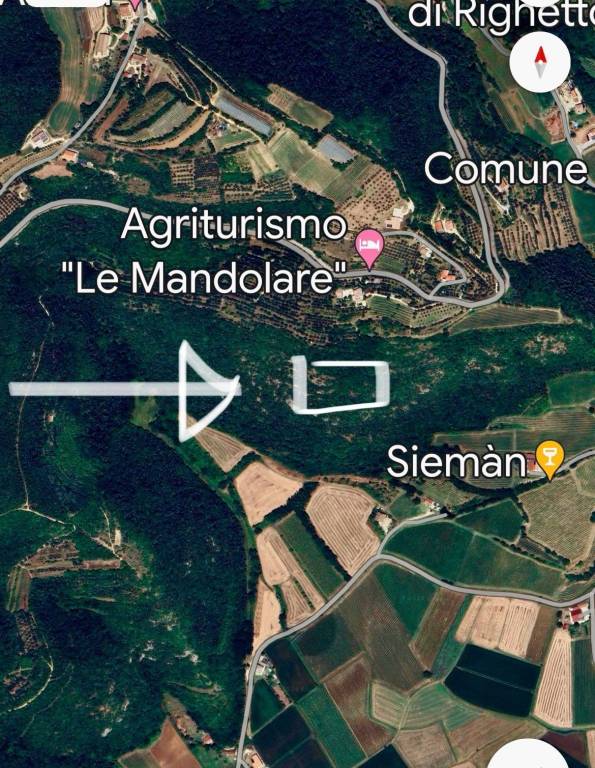 Terreno Agricolo in vendita a Villaga via Mandolare