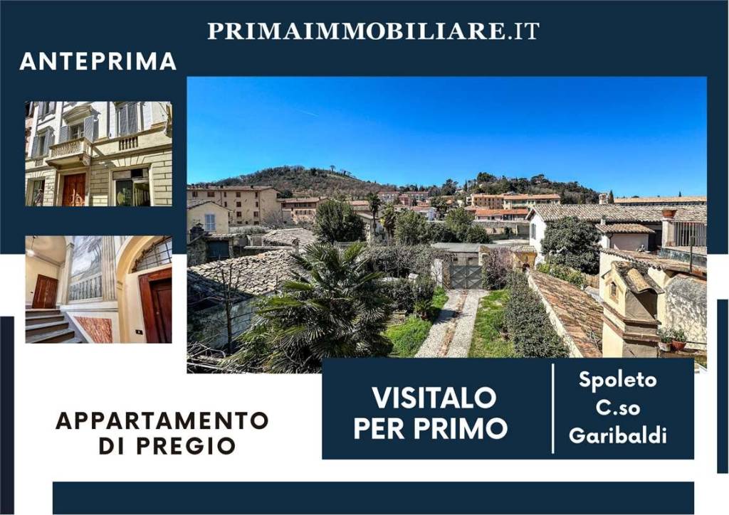 Appartamento in vendita a Spoleto corso Garibaldi , 56