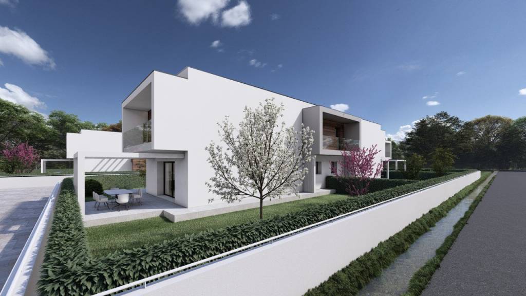 Villa Bifamiliare in vendita a Salgareda via Degli Alpini