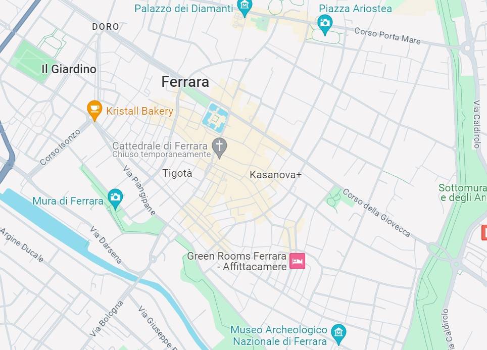 Appartamento in affitto a Ferrara via del Carbone