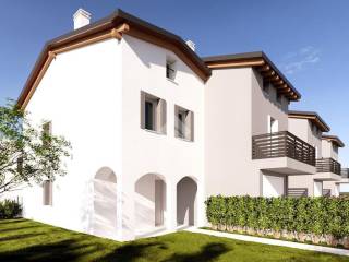 Villa a schiera in vendita a bolzano vicentino via don luigi de boni, 24