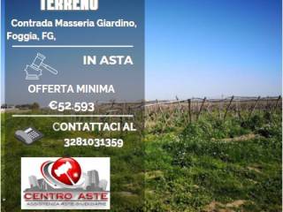 Terreno agricolo in vendita a foggia 71122 foggia fg, italia