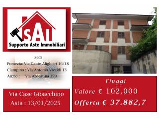 Appartamento all'asta a fiuggi via case gioacchino, 13