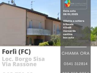 Villa a schiera all'asta a forlì via rassone, 15