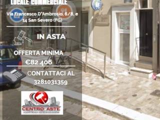 Negozio all'asta a san severo via francesco d'ambrosio, 6/8, 71016 san severo fg, italia