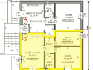 Appartamento in vendita a riccione sp35, 62