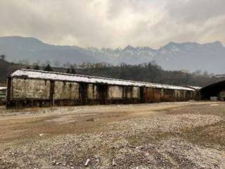 Capannone industriale in vendita ad angolo terme via delle terme