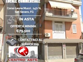 Negozio all'asta a san severo corso leone mucci, 147/a, 71016 san severo fg, italia