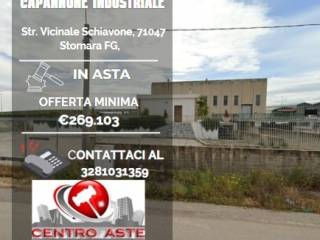 Capannone industriale all'asta a stornara str. vicinale schiavone, 71047 stornara fg, italia