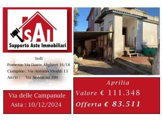 Villa all'asta ad aprilia via delle campanule, 15