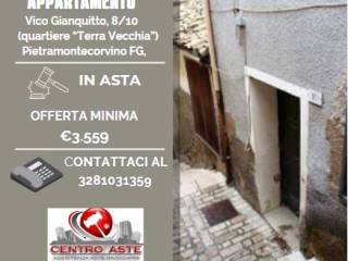 Appartamento all'asta a pietramontecorvino 71038 pietramontecorvino fg, italia