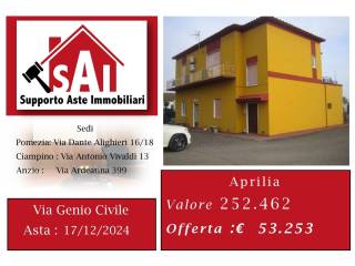 Appartamento all'asta ad aprilia via genio civile, 451