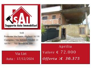 Appartamento all'asta ad aprilia via liri, 30