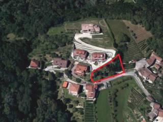 Terreno residenziale in vendita a palazzago via montebello, 14