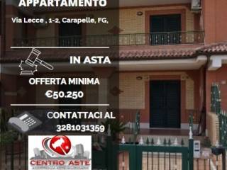 Appartamento all'asta a carapelle via lecce, 1/2, 71041 carapelle fg, italia