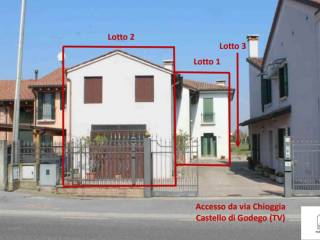 Villa a schiera all'asta a castello di godego via chioggia, 24/a