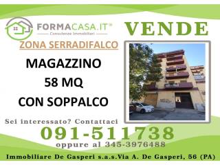 Magazzino in vendita a palermo via valerio rosso, 61