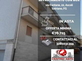 Appartamento all'asta ad ascoli satriano via fontane, 22, 71022 ascoli satriano fg, italia