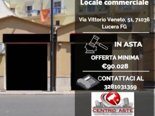 Negozio all'asta a lucera via vittorio veneto, 51, 71036 lucera fg, italia