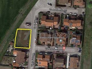 Terreno residenziale in vendita a pontecchio polesine via g. falcone, 525