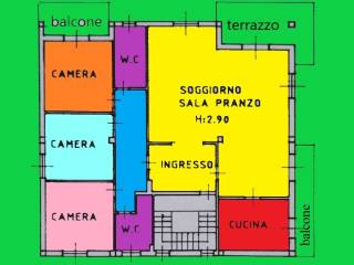 Appartamento in vendita a dormelletto via cesare battisti