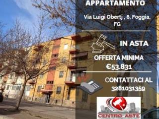 Appartamento all'asta a foggia via luigi obertj, 6, 71122 foggia fg, italia