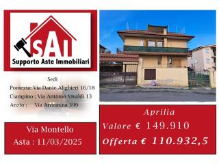 Appartamento all'asta ad aprilia via montello, 7