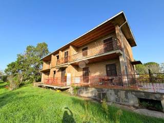 Villa bifamiliare in vendita a blera via monte romano, 28