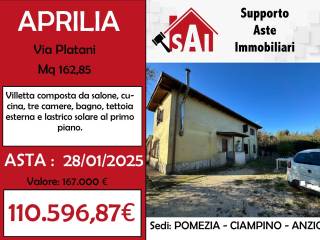 Villa all'asta ad aprilia via platani, 5