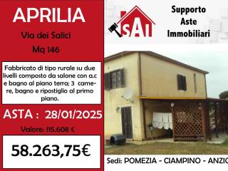 Appartamento all'asta ad aprilia via dei salici, 24