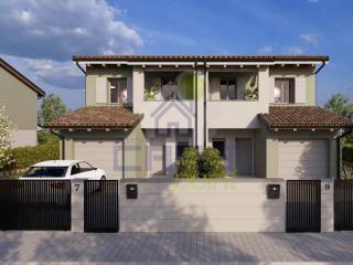 Villa a schiera in vendita a guastalla via bonazza