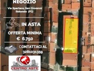 Negozio all'asta a san giovanni rotondo via spartaco, 71013 san giovanni rotondo fg, italia