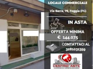 Negozio all'asta a foggia via barra, 79, 71121 foggia fg, italia