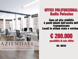 Ufficio in vendita a badia polesine strada statale transpolesana