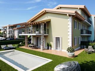 Villa a schiera in vendita a costermano sul garda 