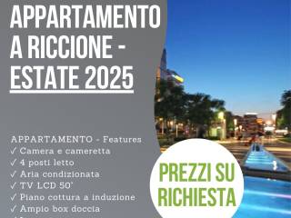 Appartamento in affitto a riccione viale piacenza, 15