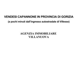 Capannone industriale in vendita a gorizia 